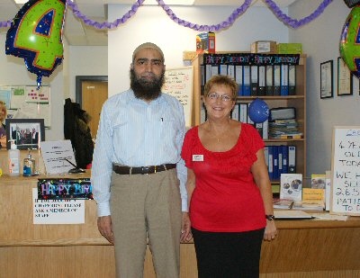 Dr Asghar Rana (Staff Grade), Ericka Ashworth (Service Manager)