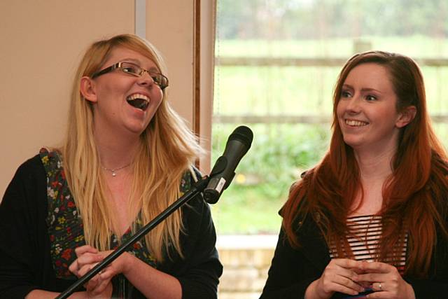 Joanne Cochrane and Martina Roche, from Start -up Business of the Year Tracing Steps Theatre and Dance Company