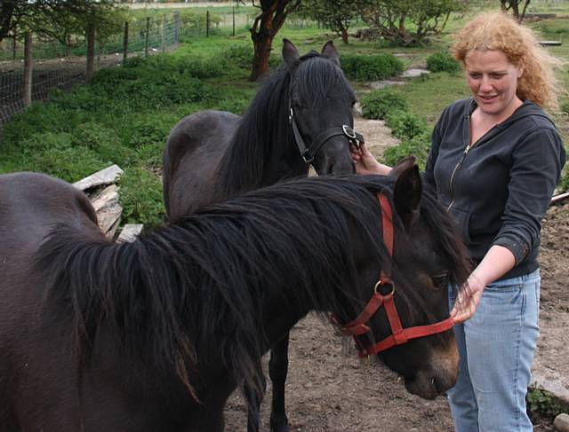 Cheryl Watson with Zoe-May and After Eight