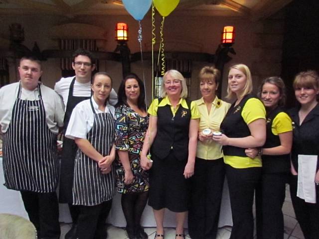 Marie Curie Cancer Care Rochdale Support group at the fourth annual Blooming Great Tea Party
