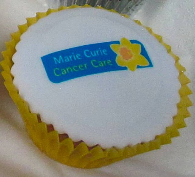 Marie Curie Cancer Care cake