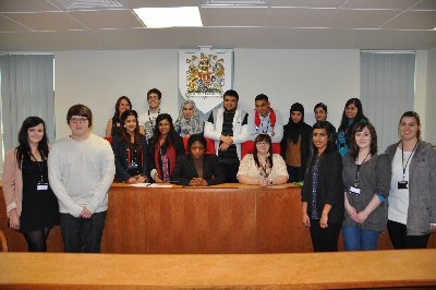 Rochdale Students at Huddersfield University