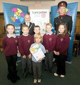 St John with St Michael CE Primary School came 3rd in The Lancashire Chairmans Challenge 2012