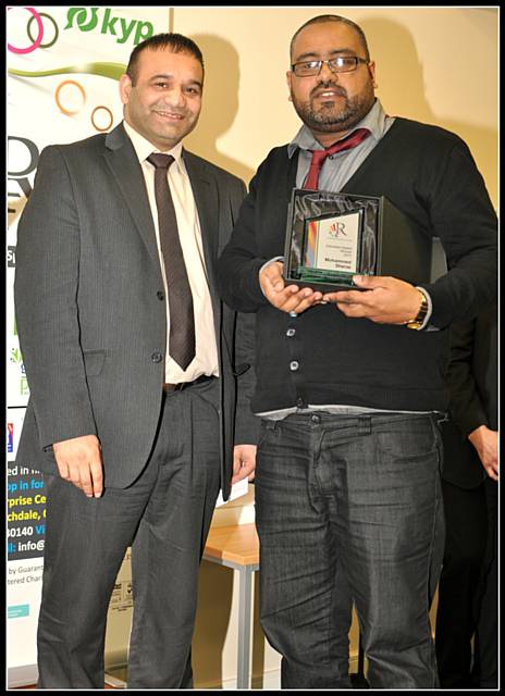 Mohammed Sheraz, Volunteer Award winner