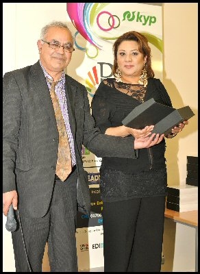 Salma Chaudry, Female Minority Ethnic Achiever award winner 