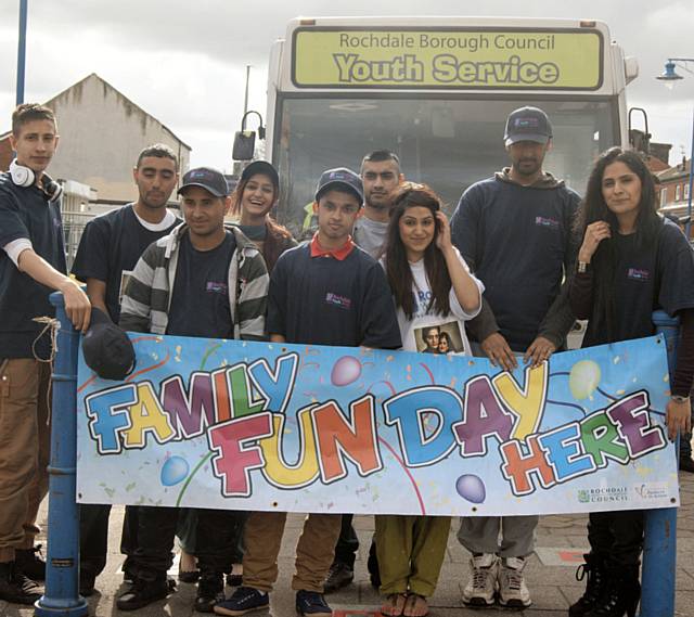 Family fun day at Wardleworth Community Centre raised £1498.00 for the Maha Appeal
