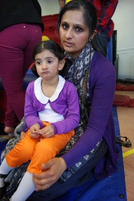 Maha and her mum Shameem