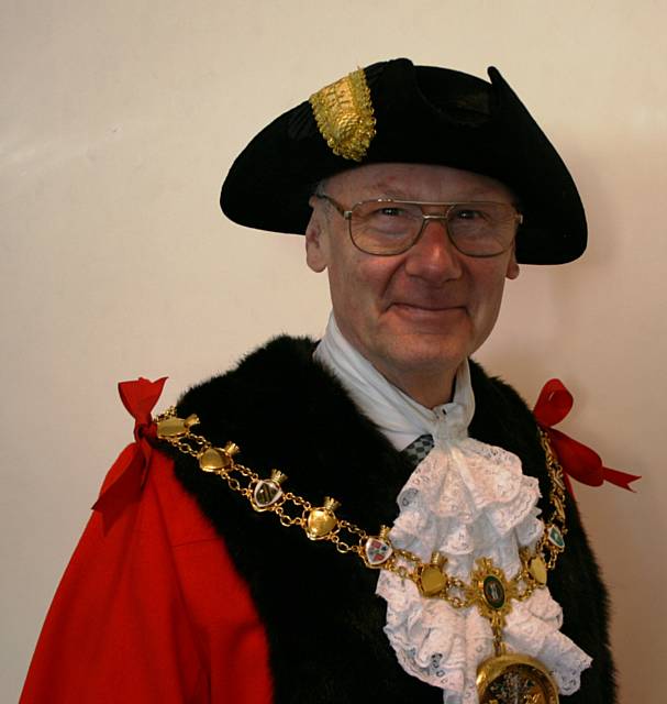 The Mayor of the Borough of Rochdale, Councillor James Gartside