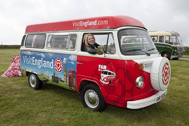 Rachel's customised campervan, Rosie 