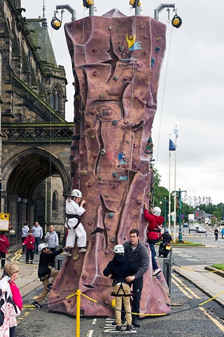 Climbing wall