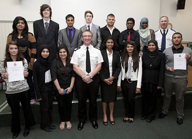 Rochdale A-Level students took part in the Natural Born Leader (NBL) Programme 