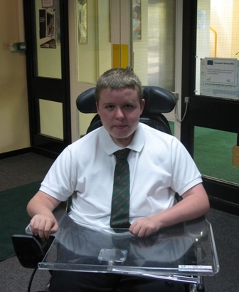 Wardle High School student Christian Darlington 