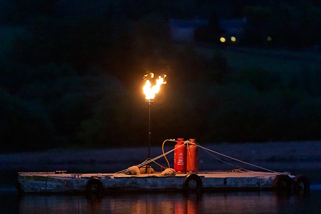 The Jubilee Beacon at Hollingworth Lake