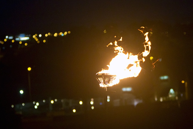 The Jubilee Beacon at Milnrow Memorial Park