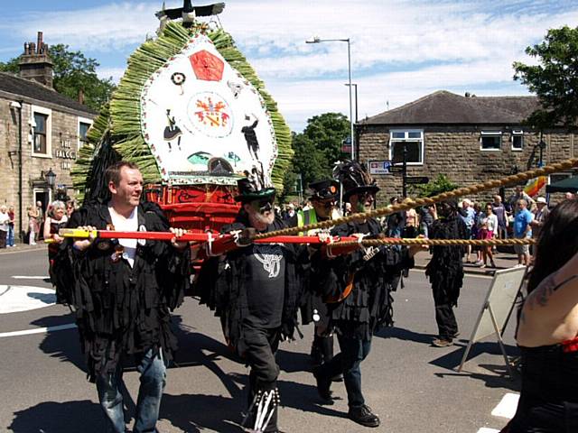 The Littleborough Rushbearing Festival, organised by Littleborough Events and Association Forum