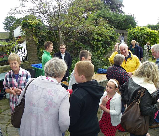 Garden party & barbecue at St Andrew's