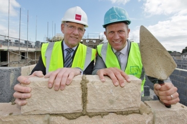 Strata chief executive Jim Wren (left) and Southdale managing director Paul Moore 