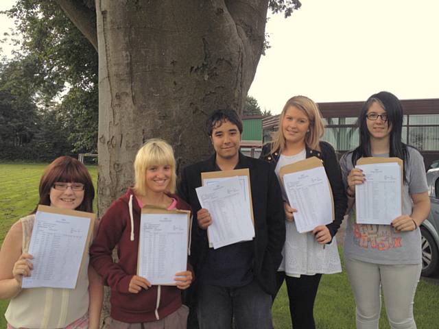 Shannon Henry, Sophie Cooper, Lucy Ashworth, Rikki Goldrick and  Ilyaas Mohammed Javid
