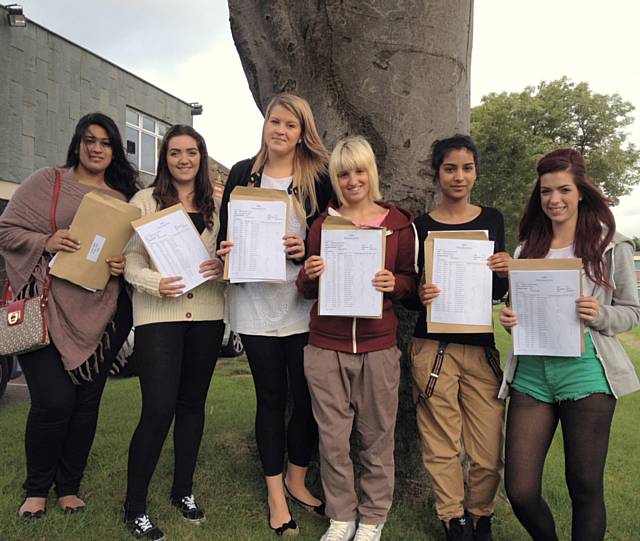 Henna Zamir, Robyn Oliver, Lucy Ashworth, Sophie Cooper, Nasia Javid and Brittany Oliver 