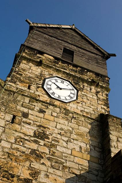 St Leonards, Middleton's Medieval Parish Church clock tower