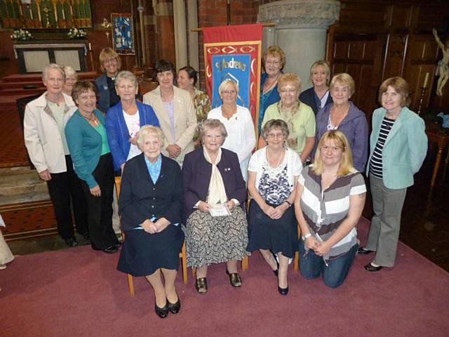 St Andrews Mothers Union new members