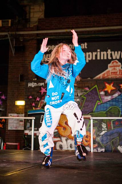 10-year-old Lil’ Miss Cait storms into Printworks Street Dancer final 
