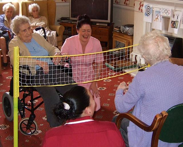 Half Acre care home in Rochdale were inspired to hold their own ‘Mini Olympics’ 