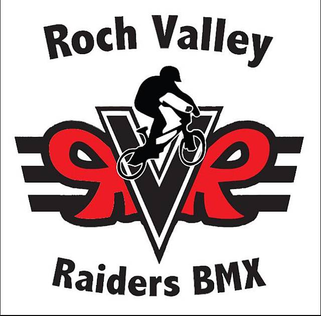 Roch Valley Raiders BMX Club logo