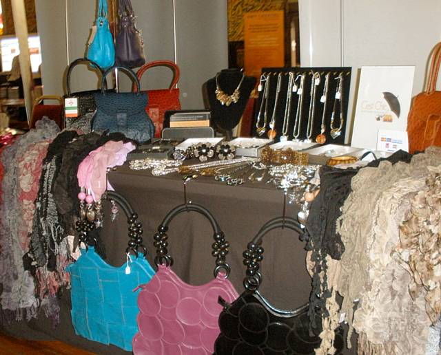 C'est Chic stall at Rochdale Rochdale Rochdale Trade Fair