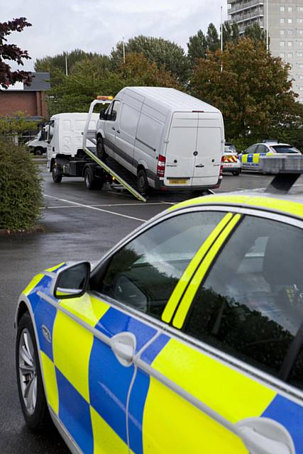 Over 100 police officers visited scrap metal dealers and motor salvage operators across Greater Manchester as part of Operation Alloy