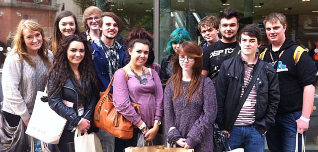 Students from Rochdale Sixth Form College visited The Manchester Central Convention Complex