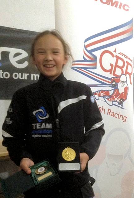 Daisi Daniels, Indoor British Skiing U12 Champion