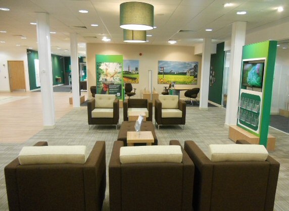 Inside the new Lloyds Bank Rochdale, 58 Yorkshire Street, Rochdale, OL16 1JP