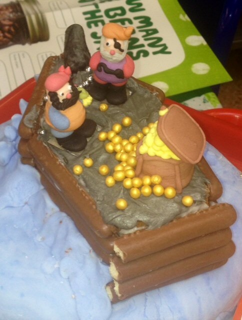 Pirate Cake created by Leighvi Bannister