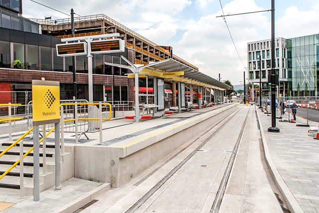 Rochdale Town Centre Metrolink stop