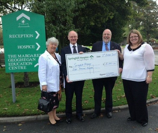 Cllr Jane Gartside, Cllr James Gartside, John Kay and Alison McGuigan