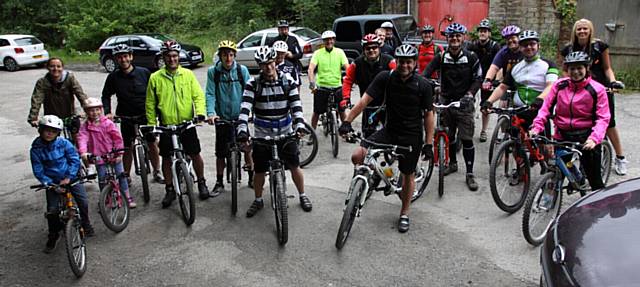 Rochdale Round Table's “On yer Bike 2013” charity bike ride 

