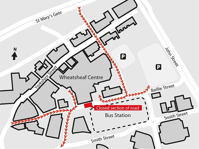 Part of Baillie Street set to close to traffic