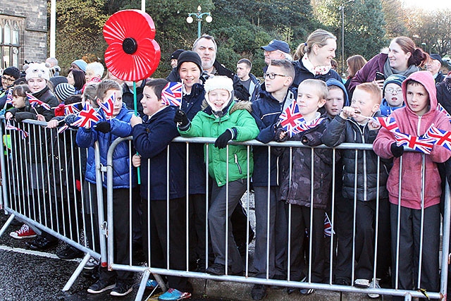 The First Battalion of the Royal Regiment of Fusiliers homecoming parade