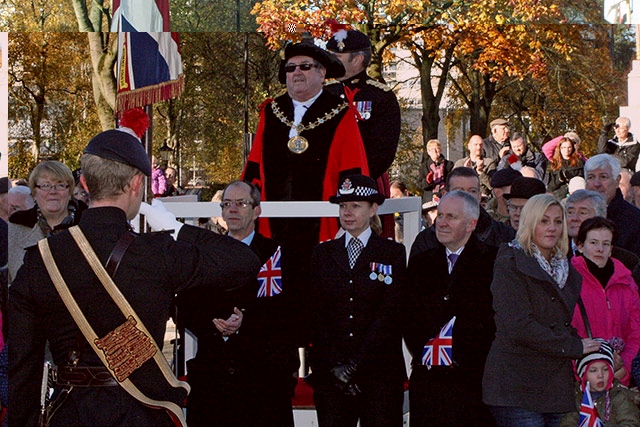 The First Battalion of the Royal Regiment of Fusiliers homecoming parade