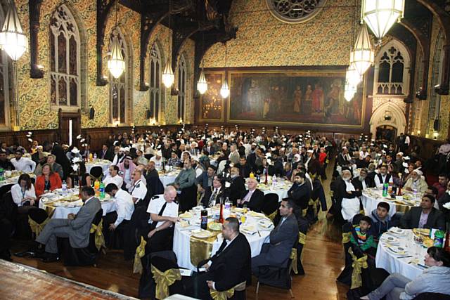 Rochdale Council of Mosques held a dinner at Rochdale Town Hall to celebrate 10 years of community service