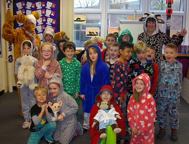 'Children in Need' Pyjama event  raises £613