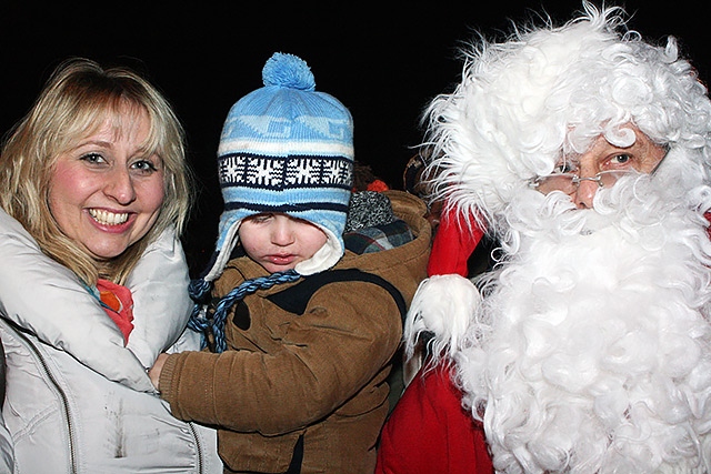 Littleborough Christmas lights