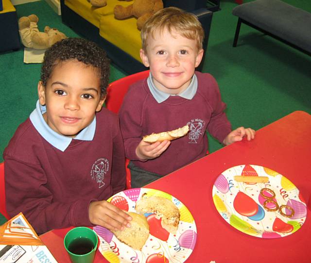 Joshua and Matthew had seconds it was that good!