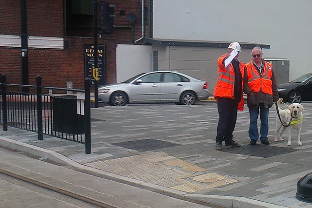 Town centre tram route inspected by Disability Design Reference Group