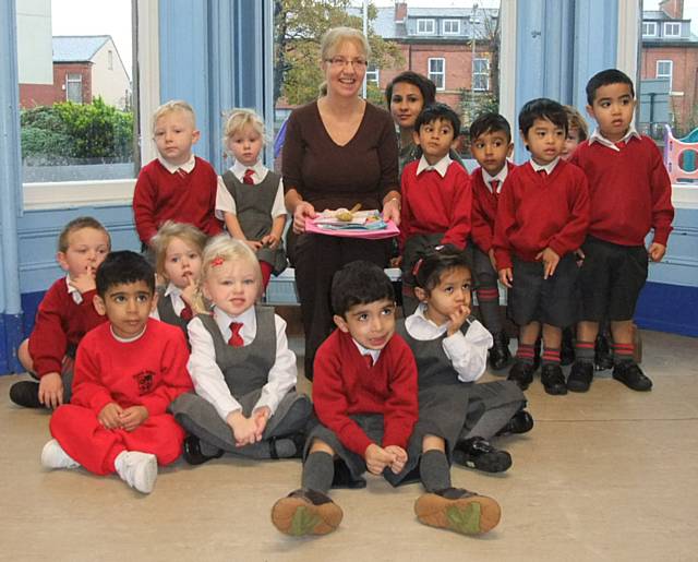 Gwen Shepard has retired from her job as cook at Beech house school after 28 years