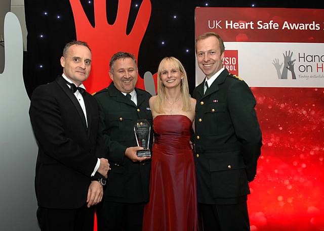 The North West Ambulance Service NHS Trust (NWAS) has been awarded ‘Emergency Services Team of the Year’ at the UK Heart Safe Awards 2013