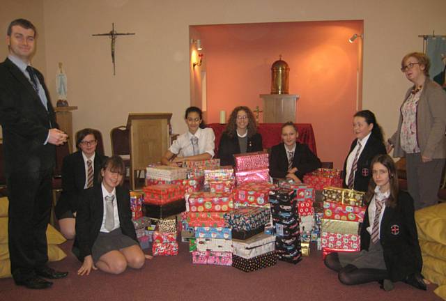 St. Cuthbert’s once again support Operation Christmas Child shoe box appeal