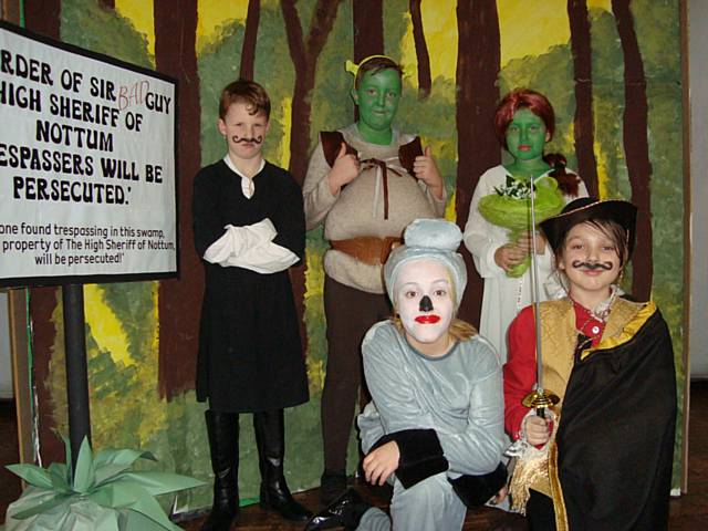 Littleborough Primary junior production 'Shrek & Surewood'