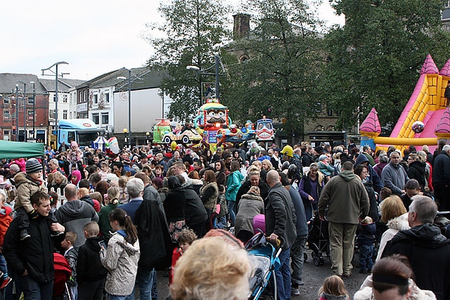 Father Christmas and his Reindeer Parade